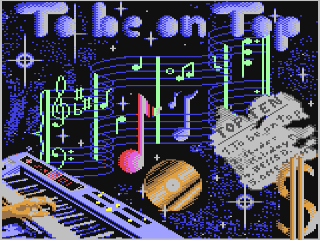 To Be On Top title screen for Commodore 64